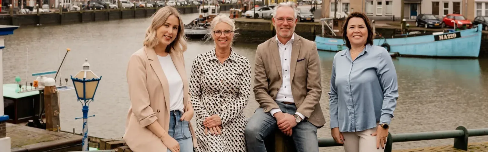 Team foto van Opschoor Makelaar