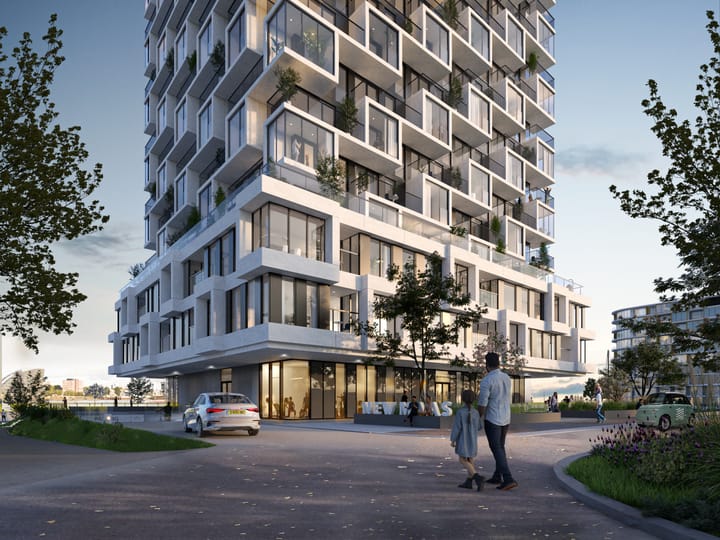 Oude IJsselmondsehoofd 138 in Rotterdam foto