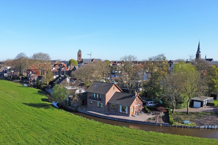 Oude Utrechtse straatweg 10 in Oudewater Foto