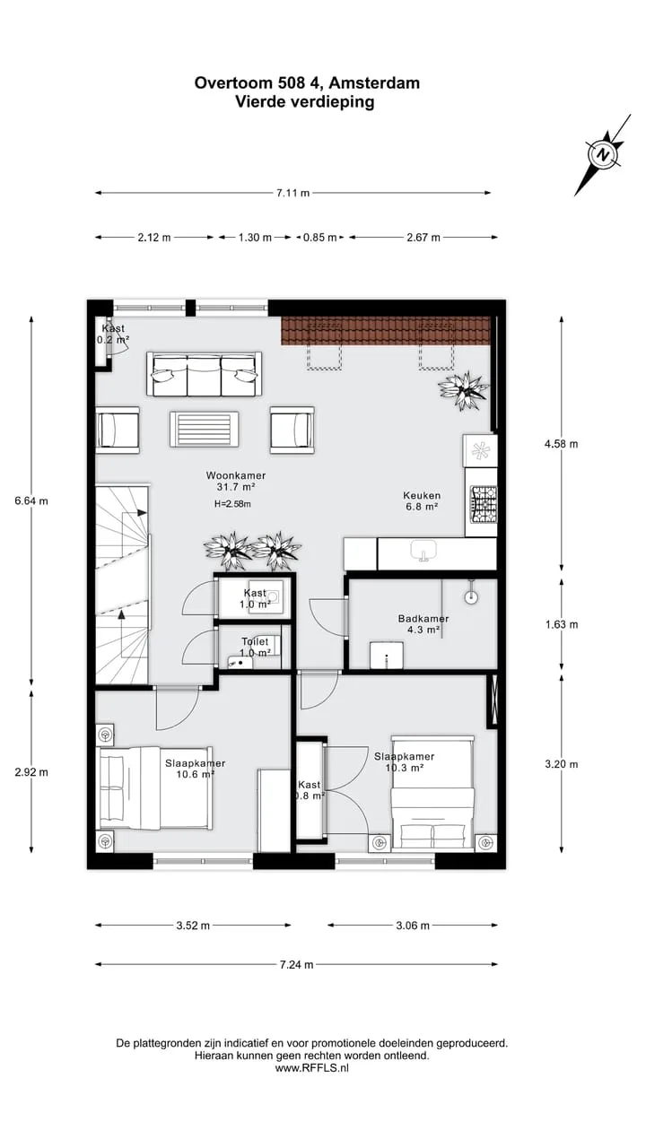 Overtoom 508 4 Amsterdam thumbnail 31