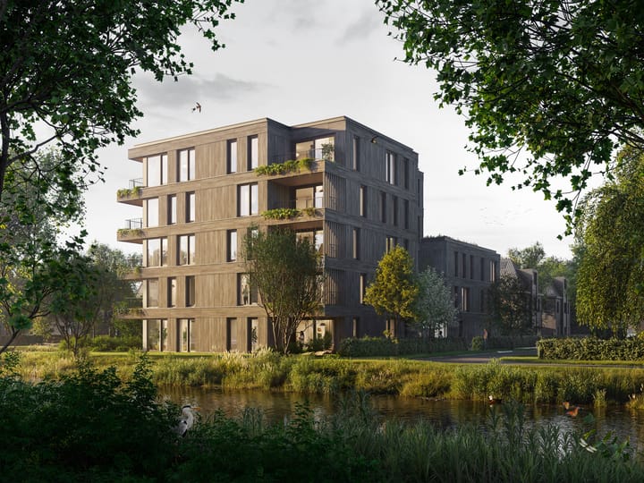 Owen Chamberlainstraat 1 in Almere foto