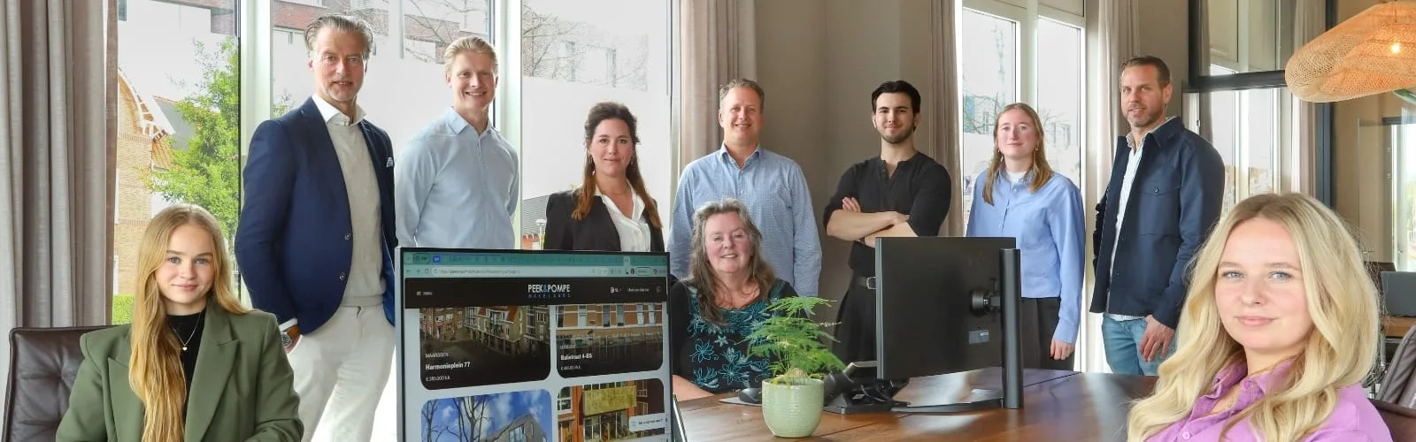 Team photo of PEEK&POMPE MAKELAARS