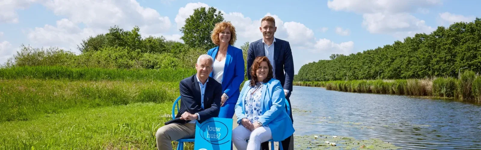 Mannschaftsfoto von Perdijk Makelaars