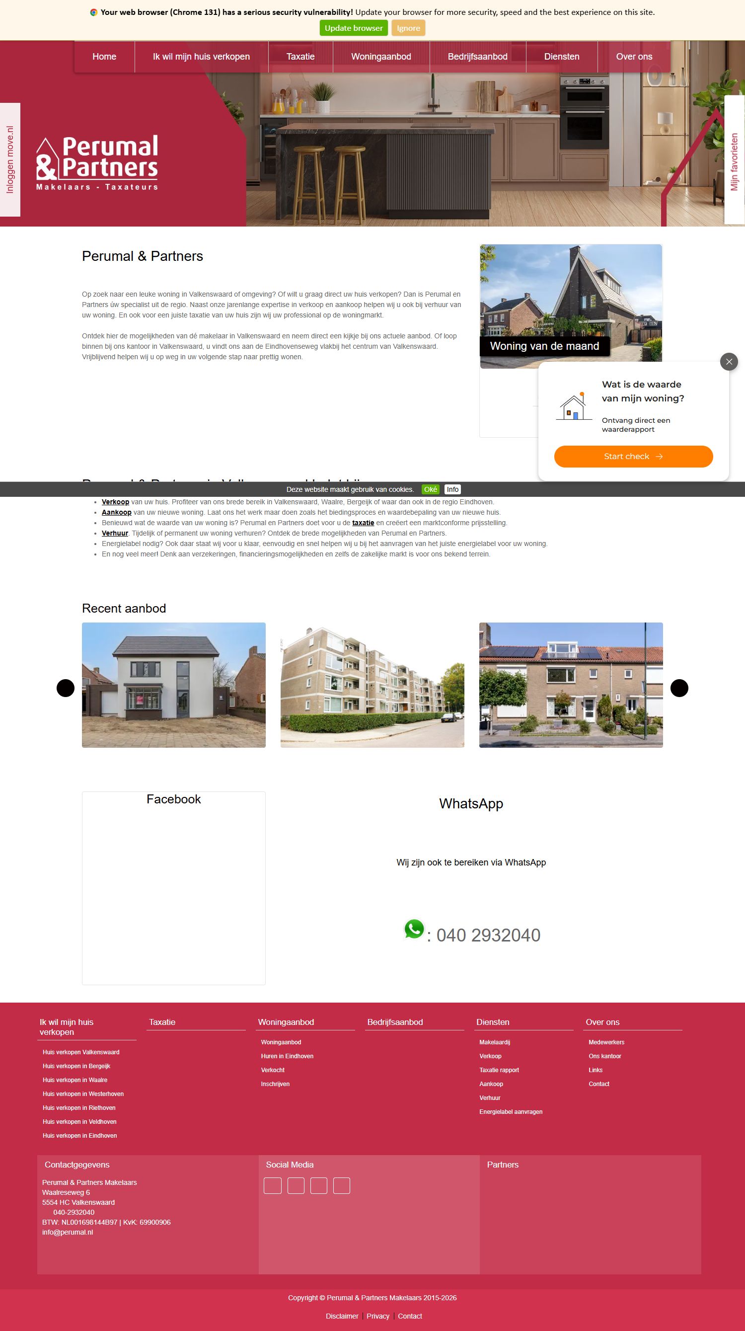 Bürofoto Perumal & Partners Makelaars