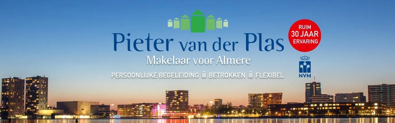 Team foto van Pieter van der Plas makelaar voor Almere B.V.