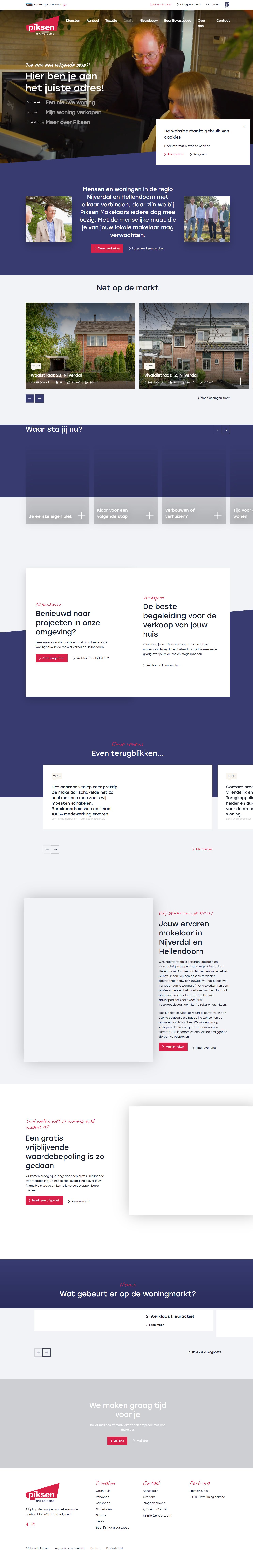Screenshot der Website von www.piksen.com