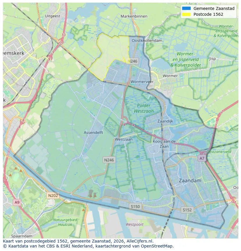 Carte postale pour 1562