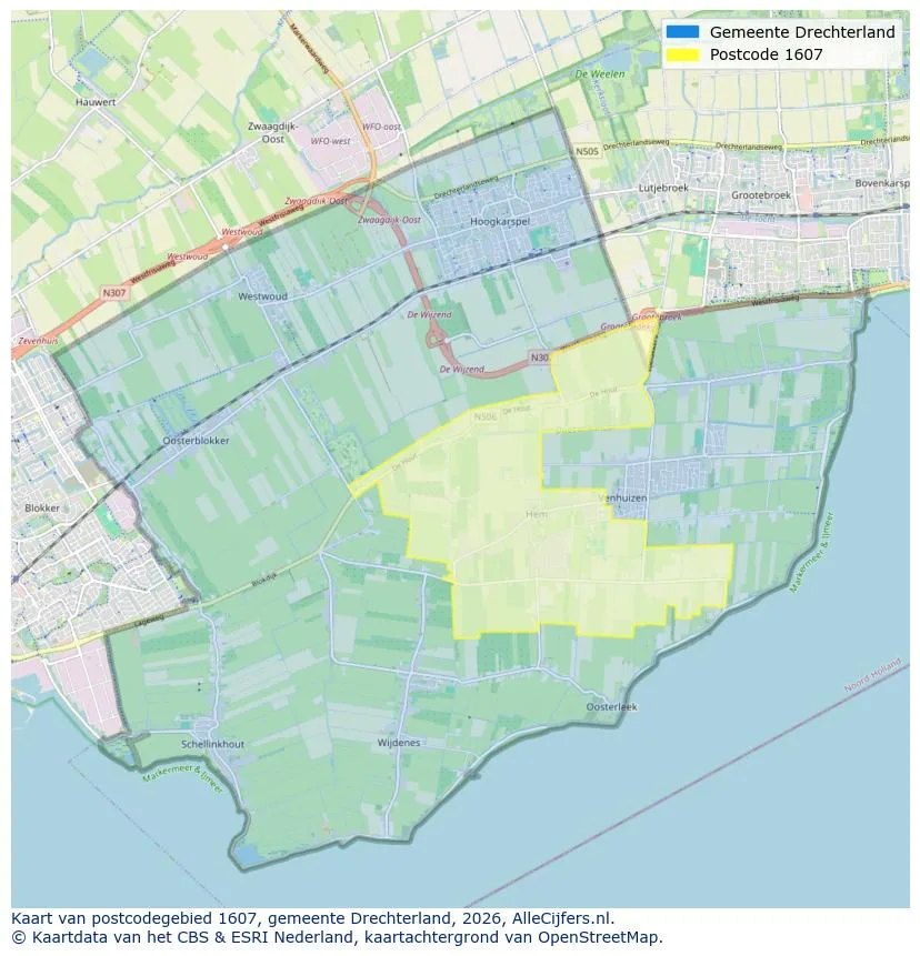 Postkarten für 1607