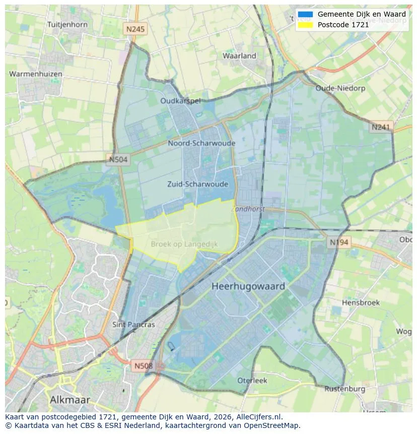 Carte postale pour 1721