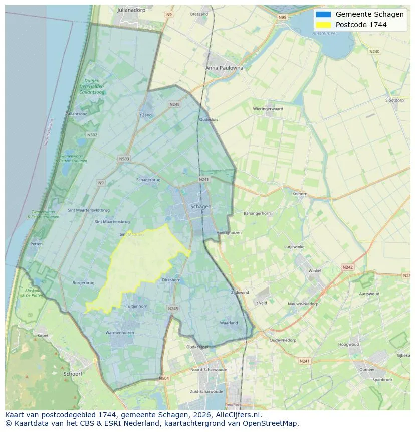 Carte postale pour 1744