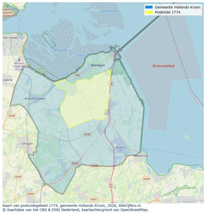 Carte postale pour 1774