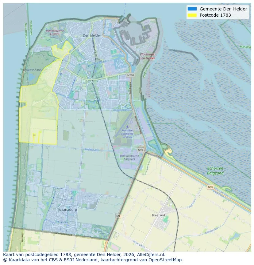 Carte postale pour 1783