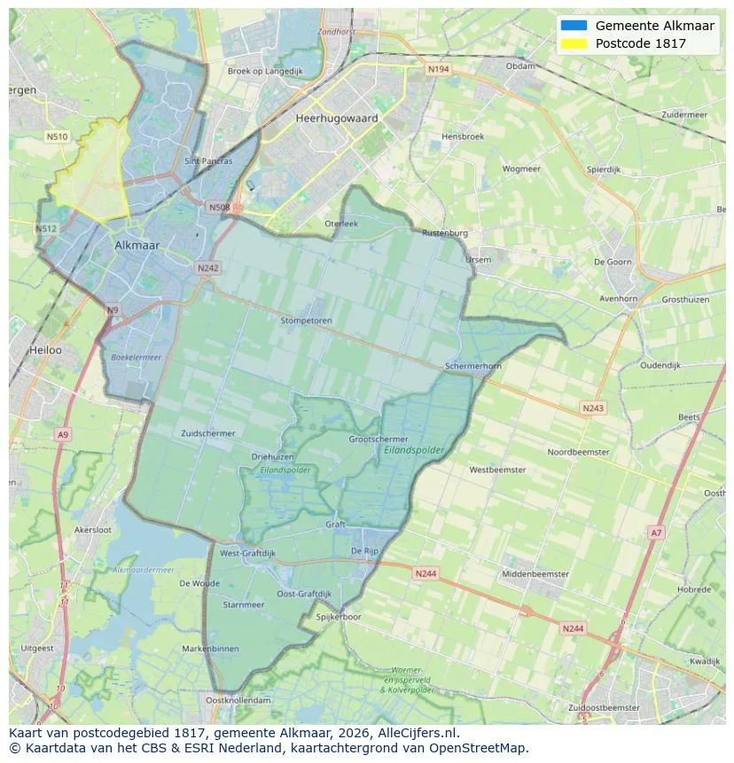 Carte postale pour 1817