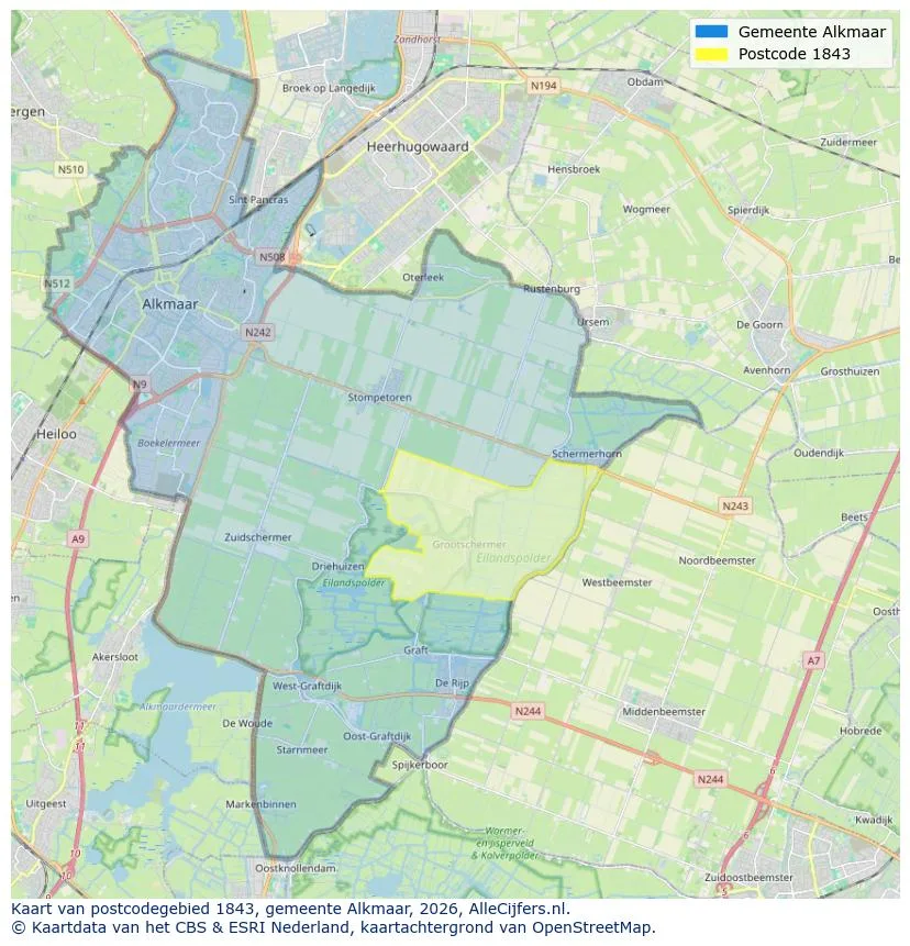 Carte postale pour 1843