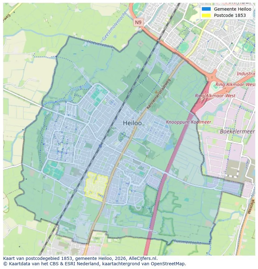 Carte postale pour 1853