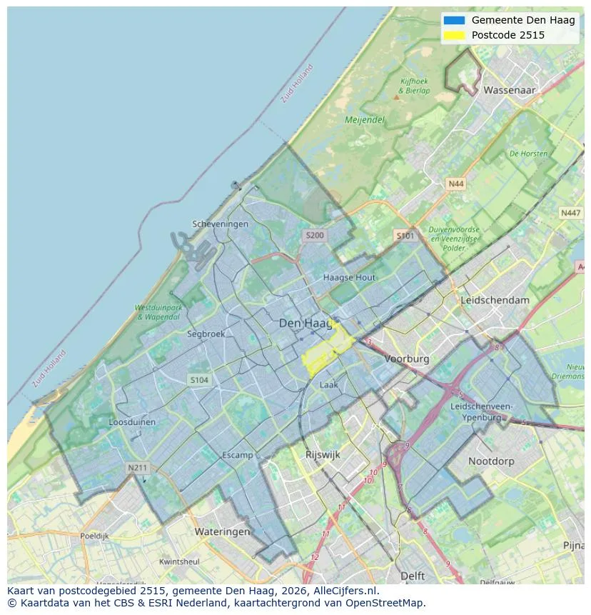 Carte postale pour 2515