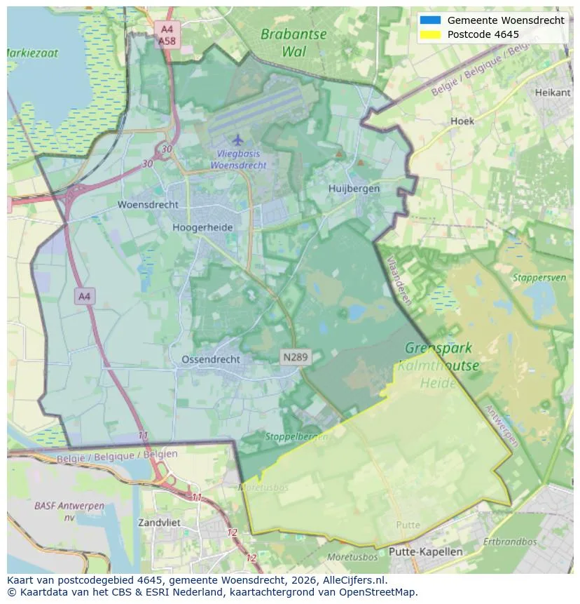 Carte postale pour 4645