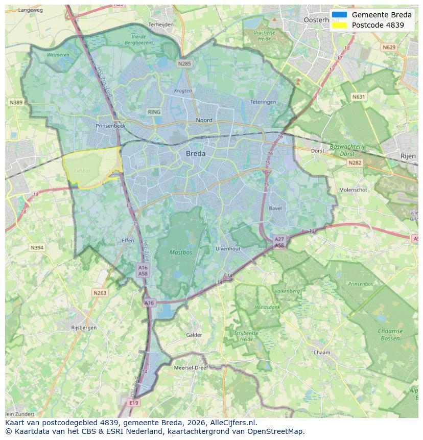 Carte postale pour 4839