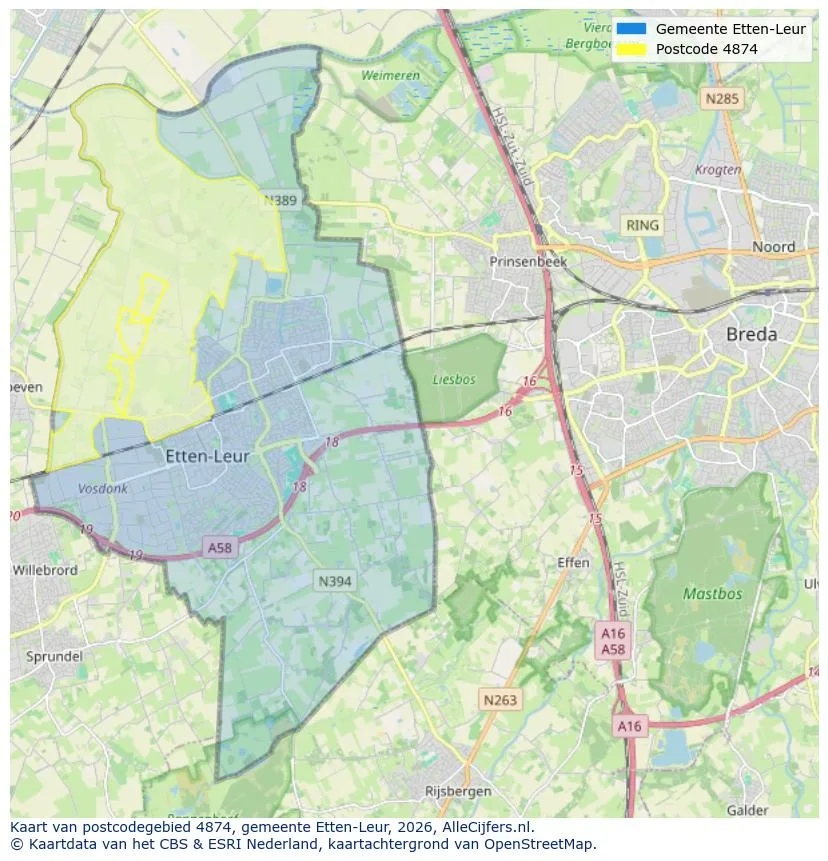 Carte postale pour 4874