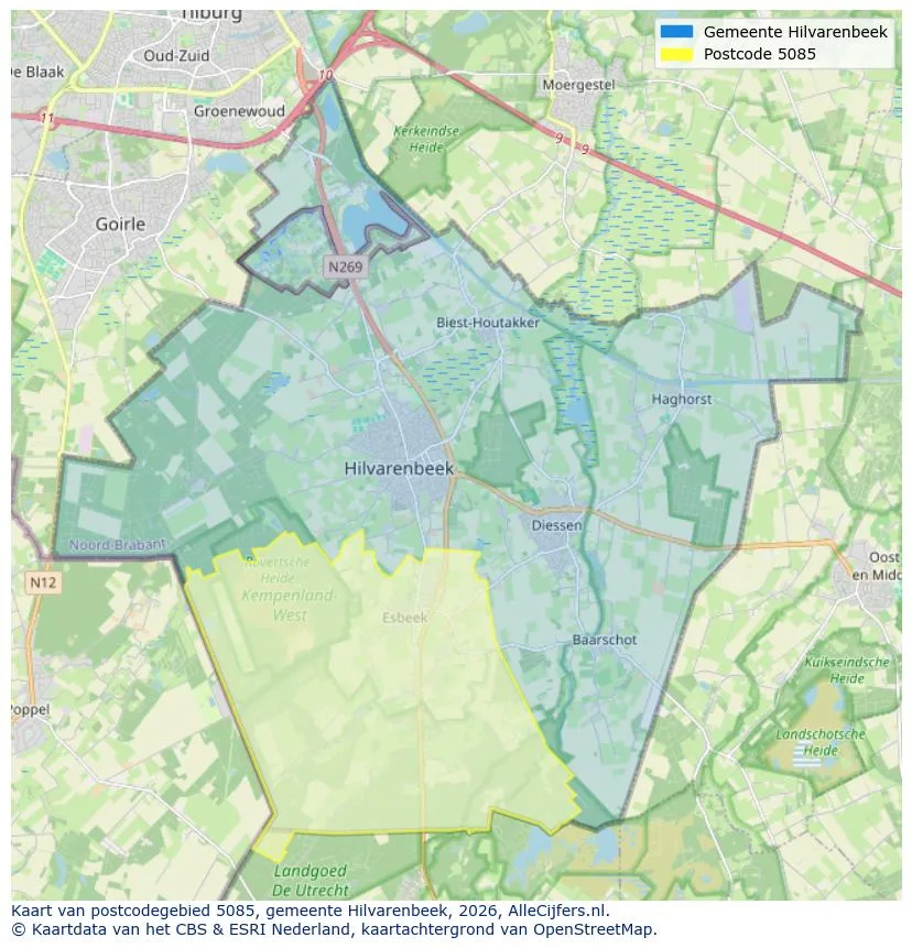 Carte postale pour 5085