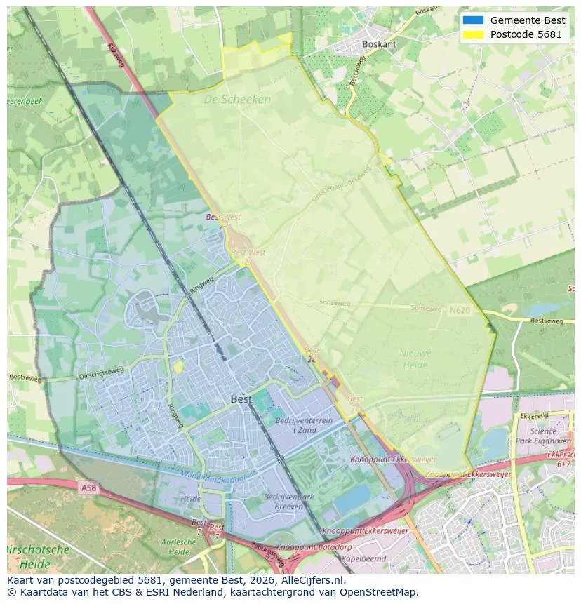 Carte postale pour 5681