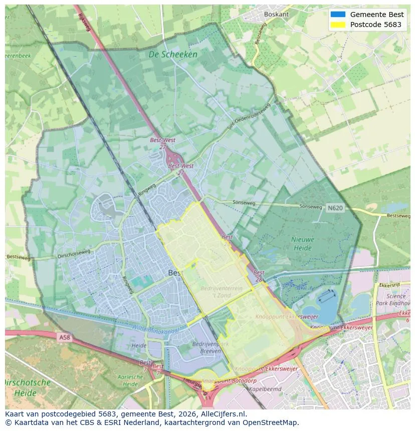 Postkarten für 5683