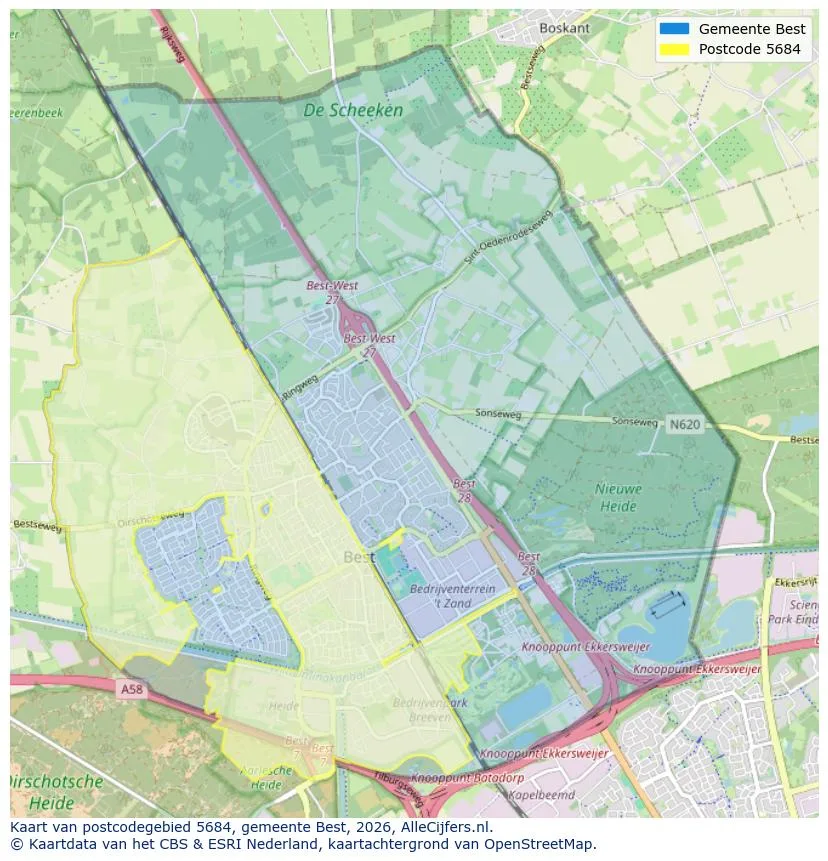 Postkarten für 5684