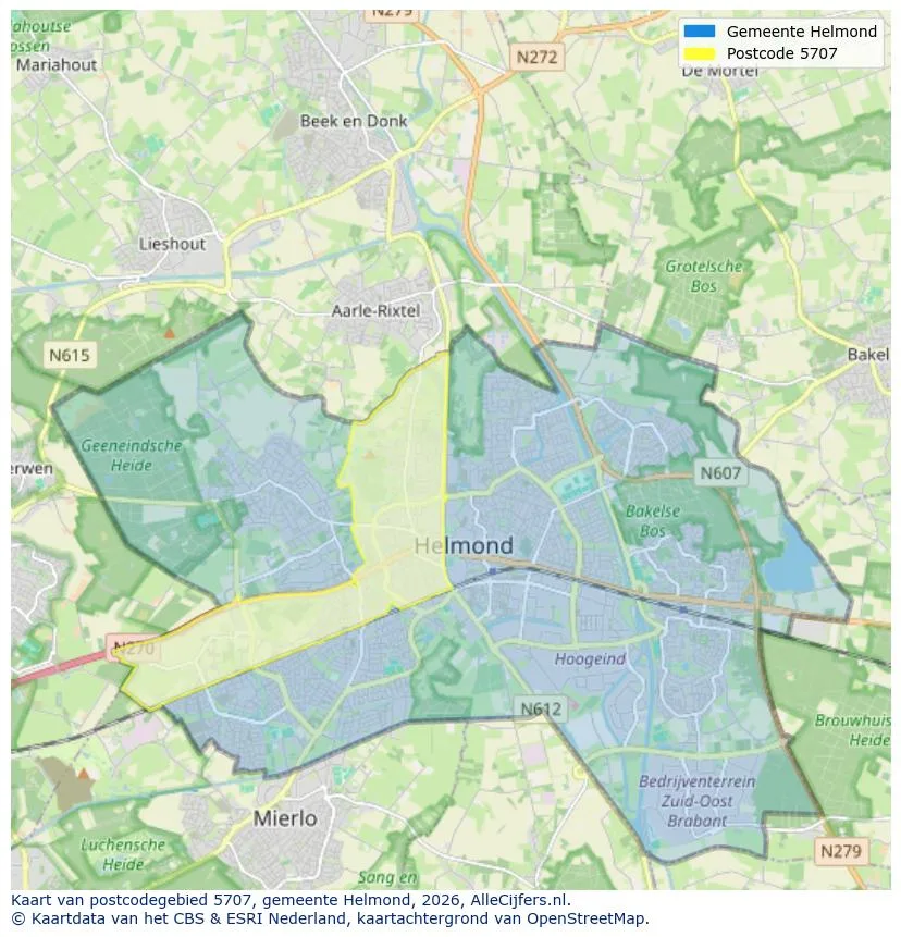 Carte postale pour 5707