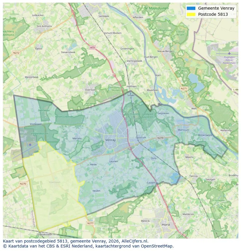 Carte postale pour 5813