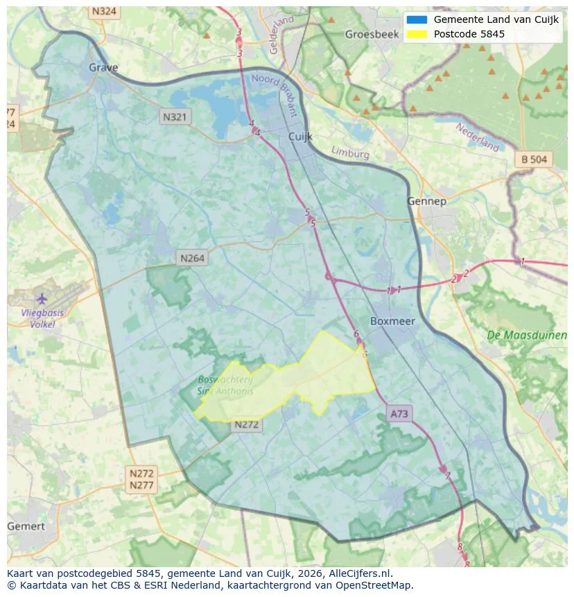 Carte postale pour 5845
