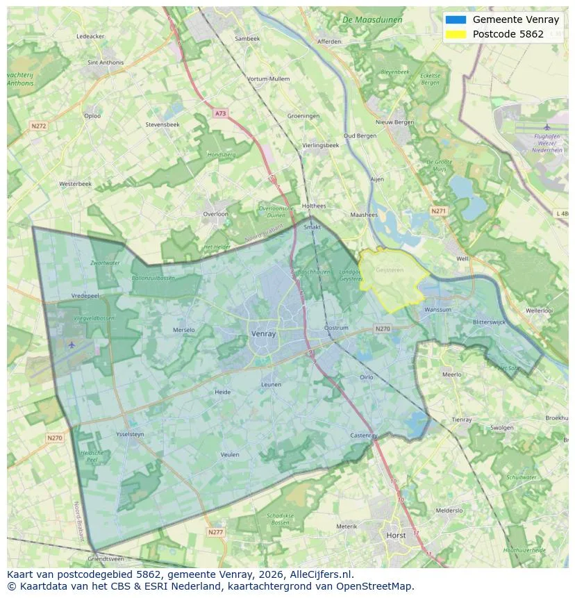 Postkarten für 5862