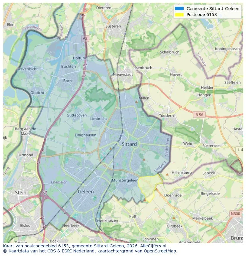 Carte postale pour 6153