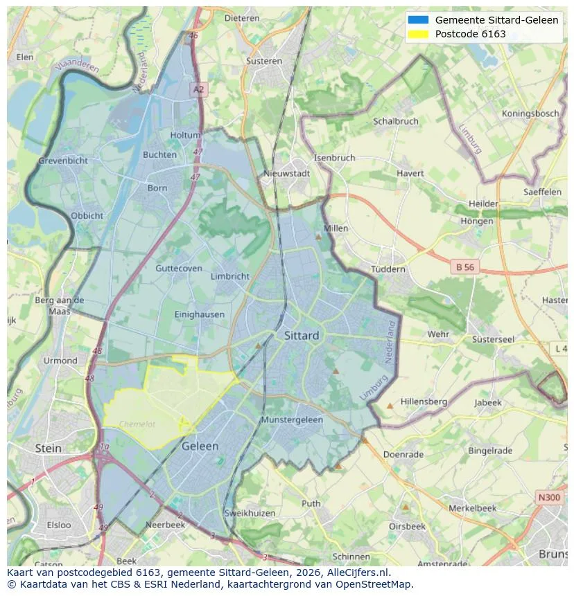 Carte postale pour 6163