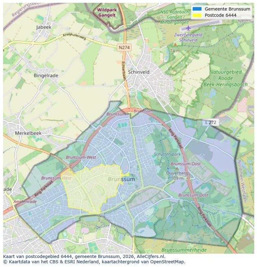 Carte postale pour 6444