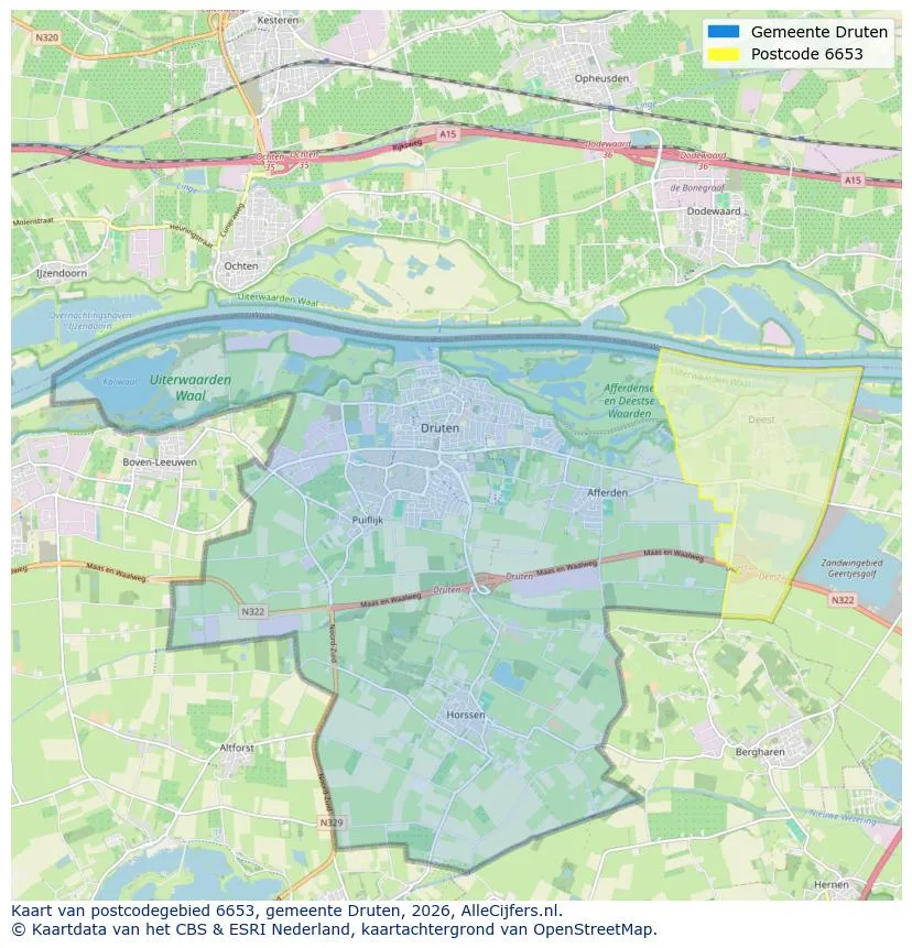 Carte postale pour 6653