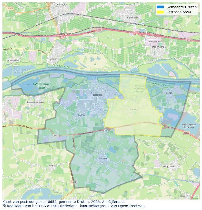 Carte postale pour 6654