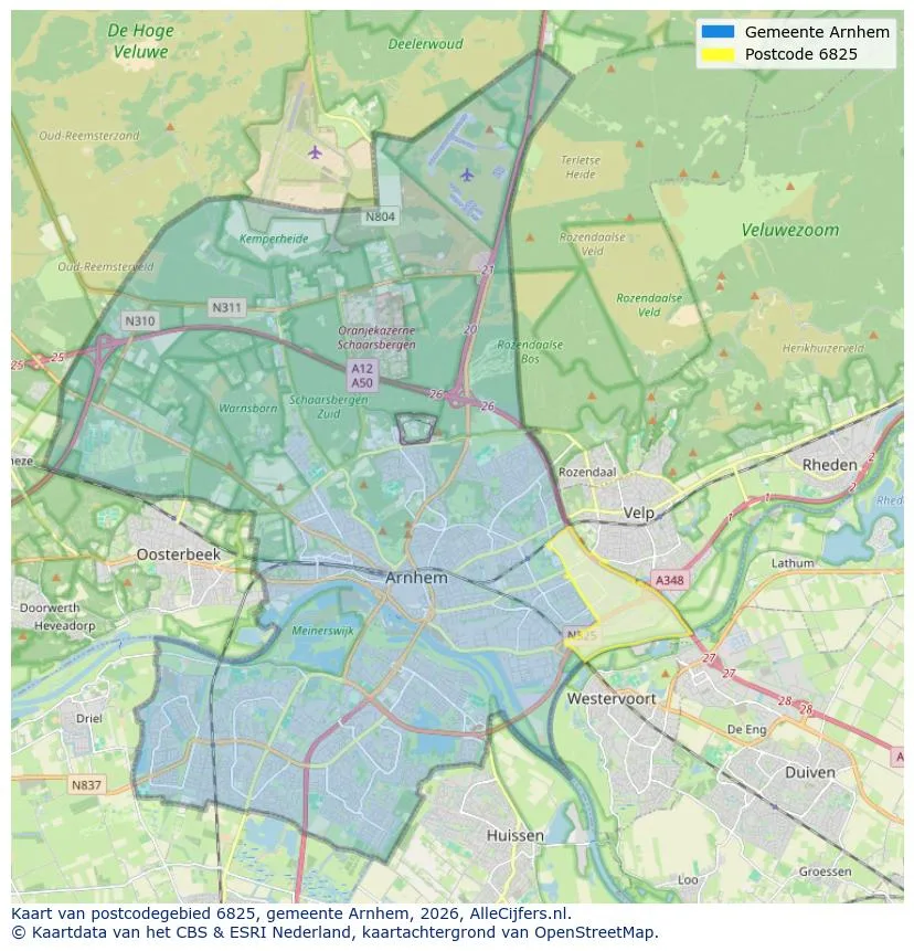 Carte postale pour 6825