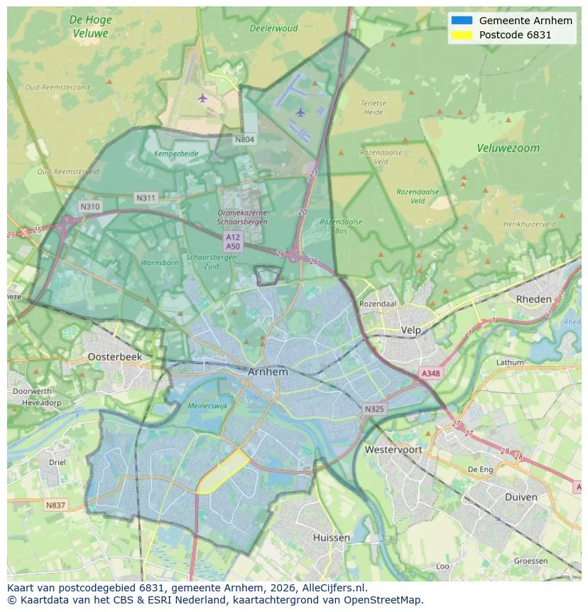 Carte postale pour 6831