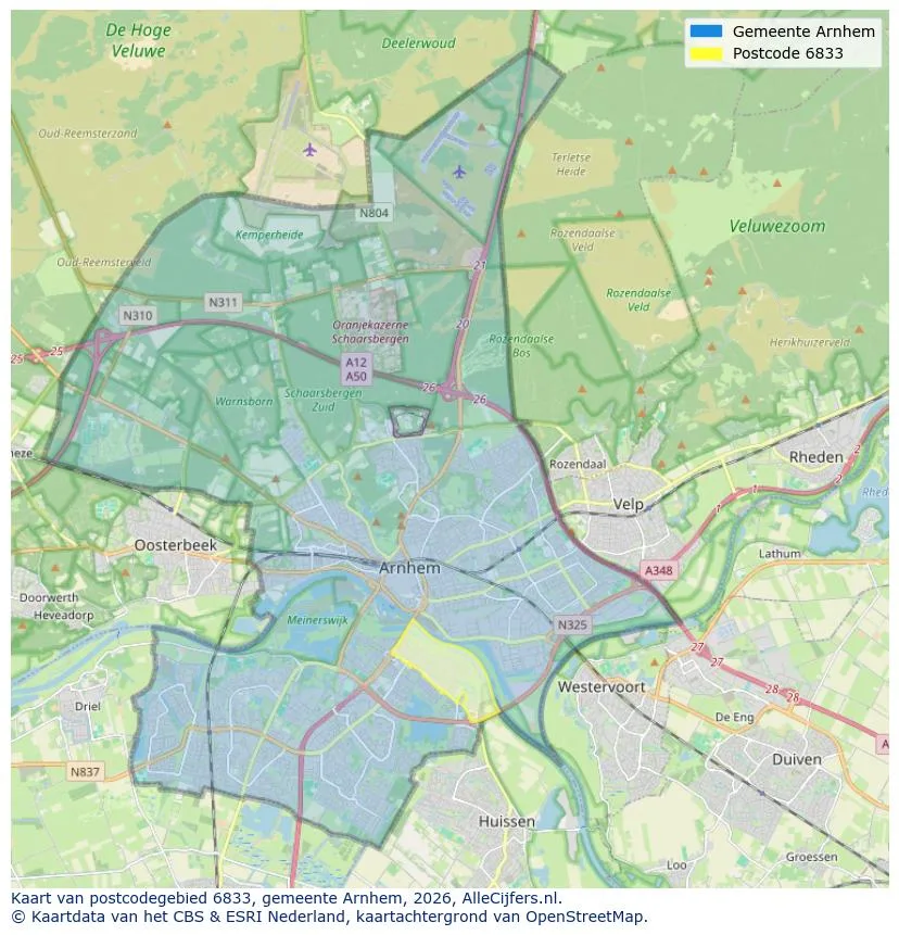 Carte postale pour 6833