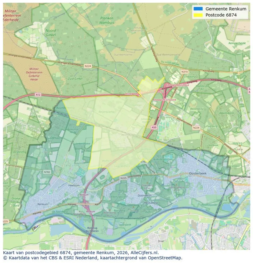 Carte postale pour 6874