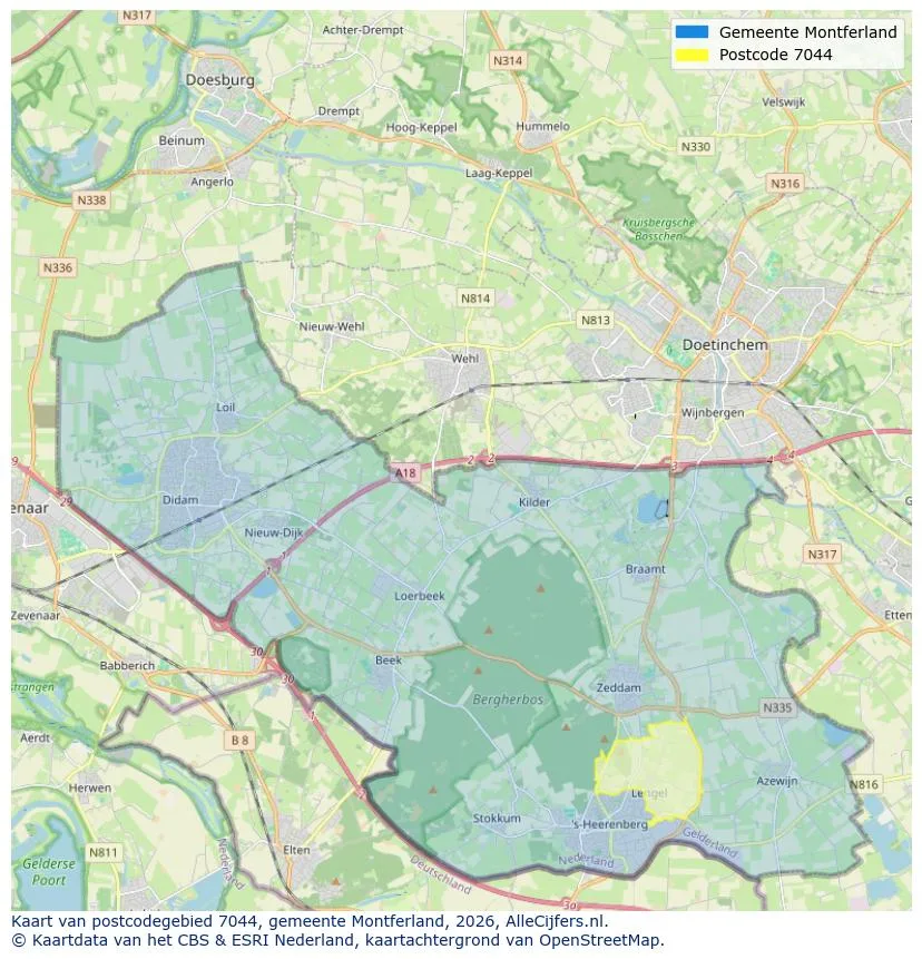 Carte postale pour 7044