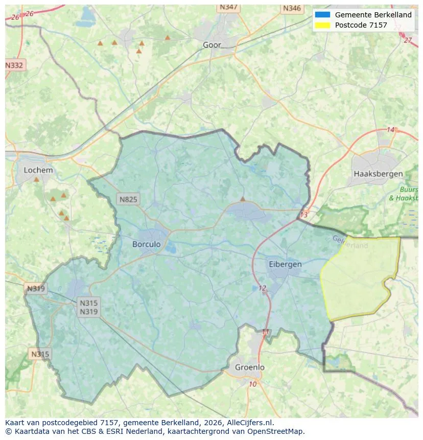 Carte postale pour 7157