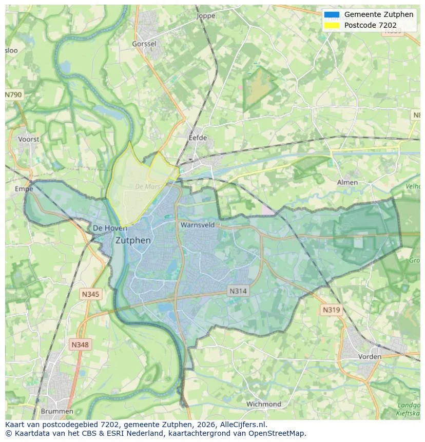 Carte postale pour 7202