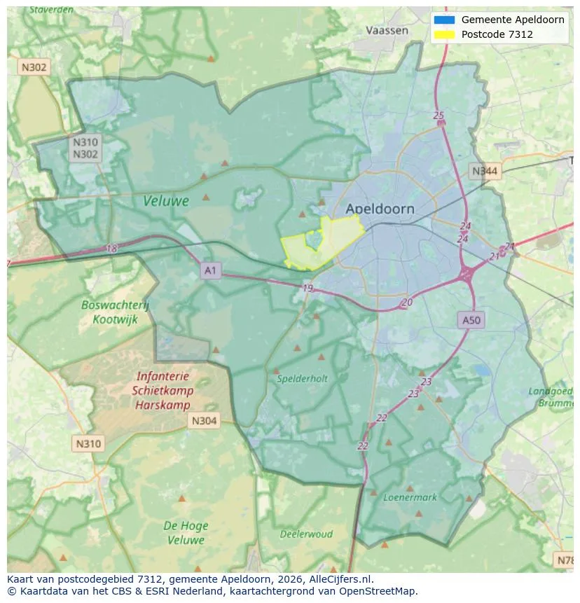Carte postale pour 7312