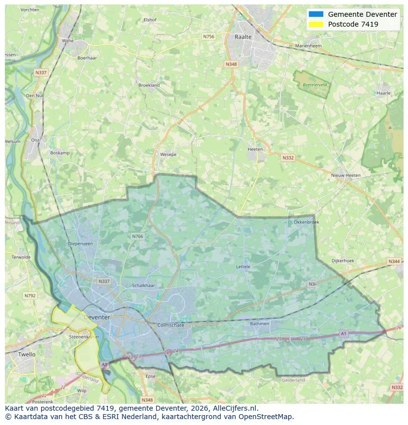 Carte postale pour 7419