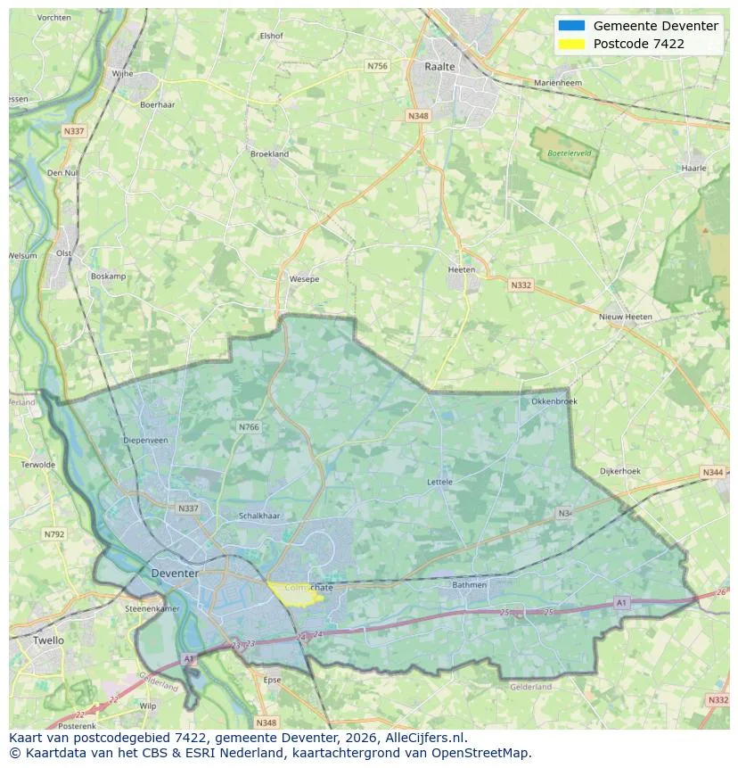 Carte postale pour 7422