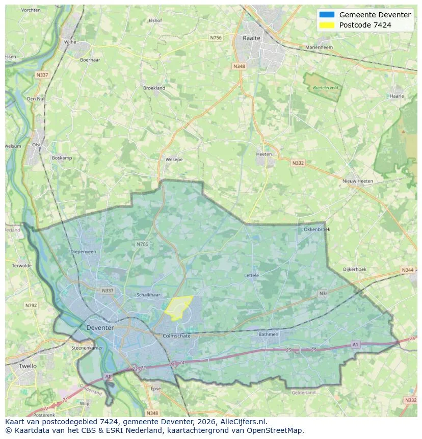 Carte postale pour 7424