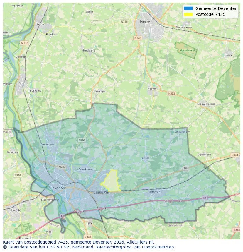 Carte postale pour 7425