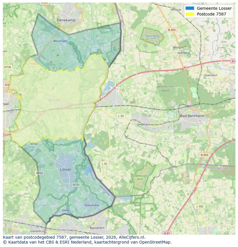 Postkarten für 7587