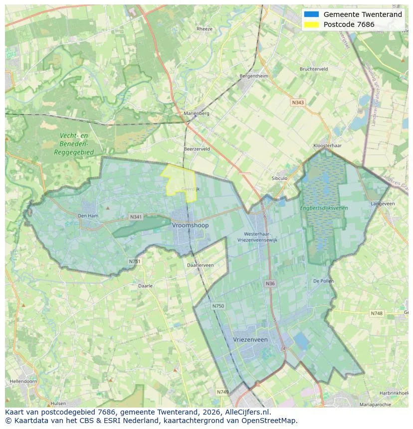 Carte postale pour 7686